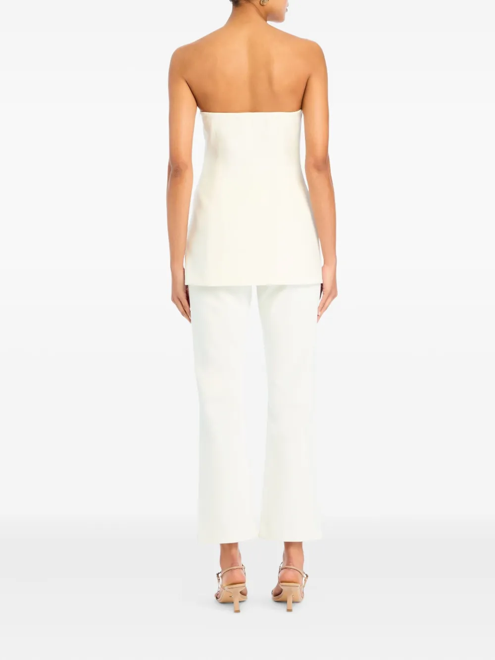 Ser.o.ya Cassidy Flared Trousers In White