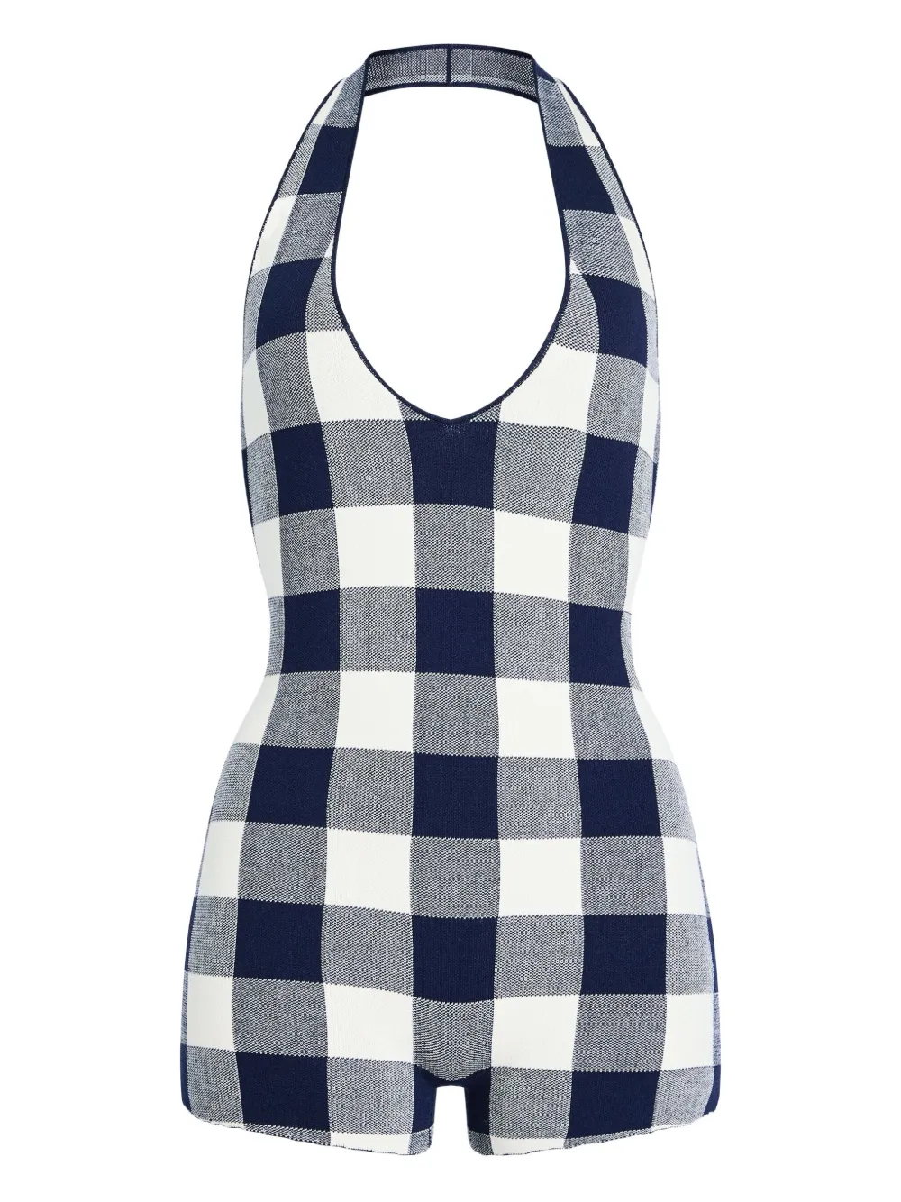 Ser.o.ya Aro Gingham Playsuit In Multi