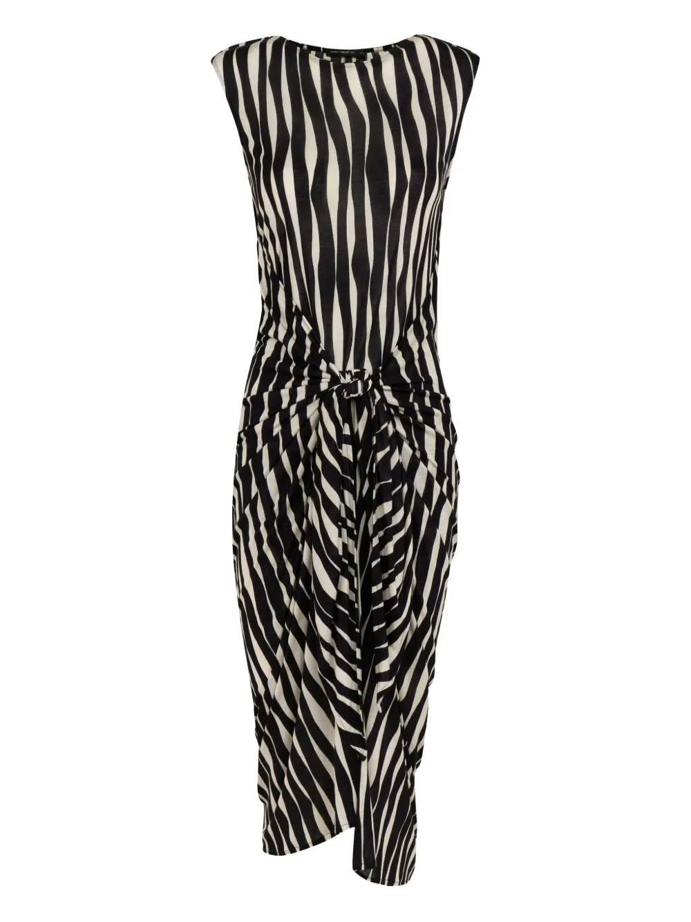 Lenny Niemeyer Abito lungo con spacco - Nero