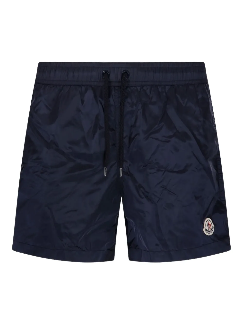 logo-patch drawstring swim shorts