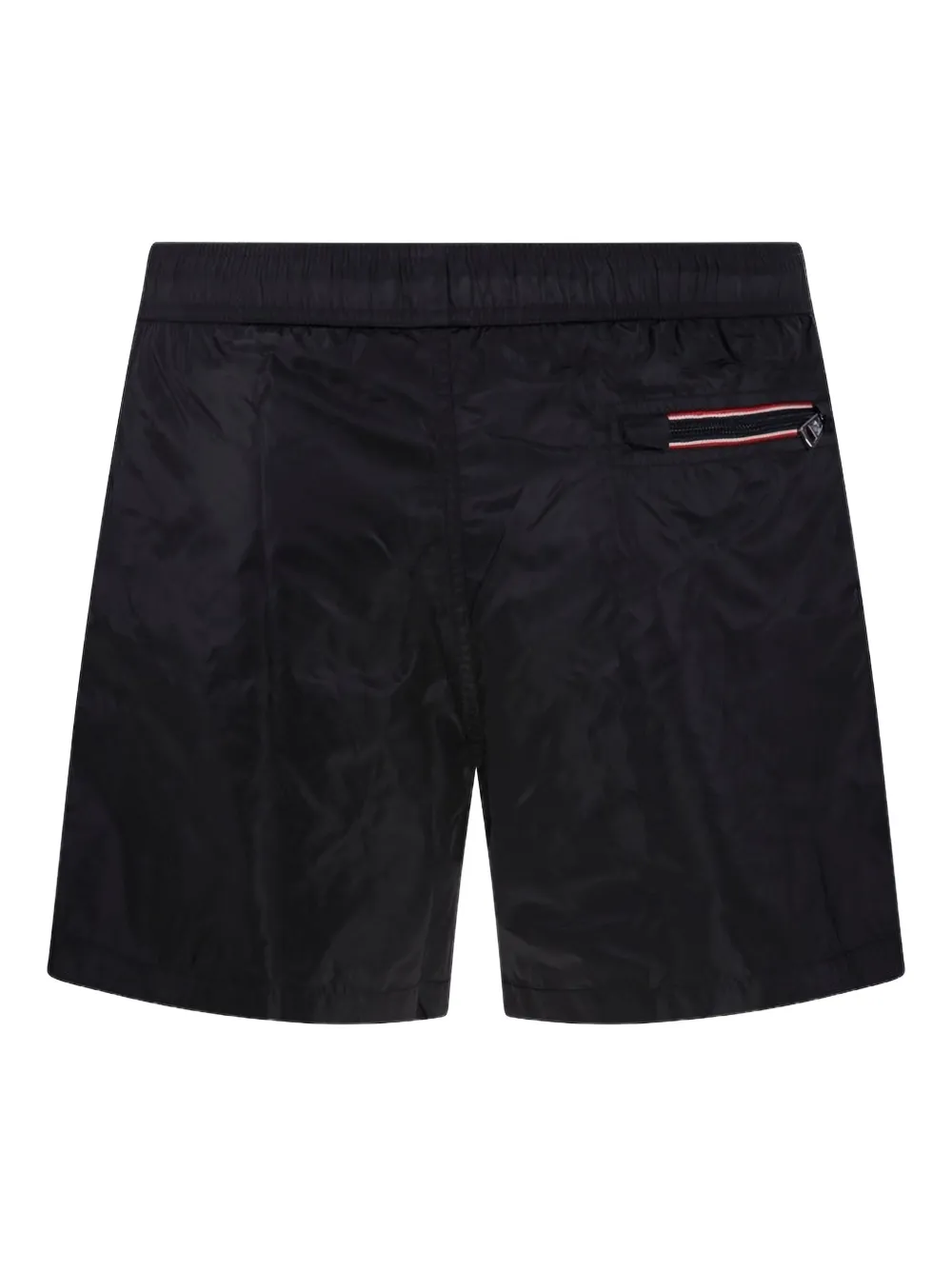 Moncler Zwembroek met logopatch Zwart