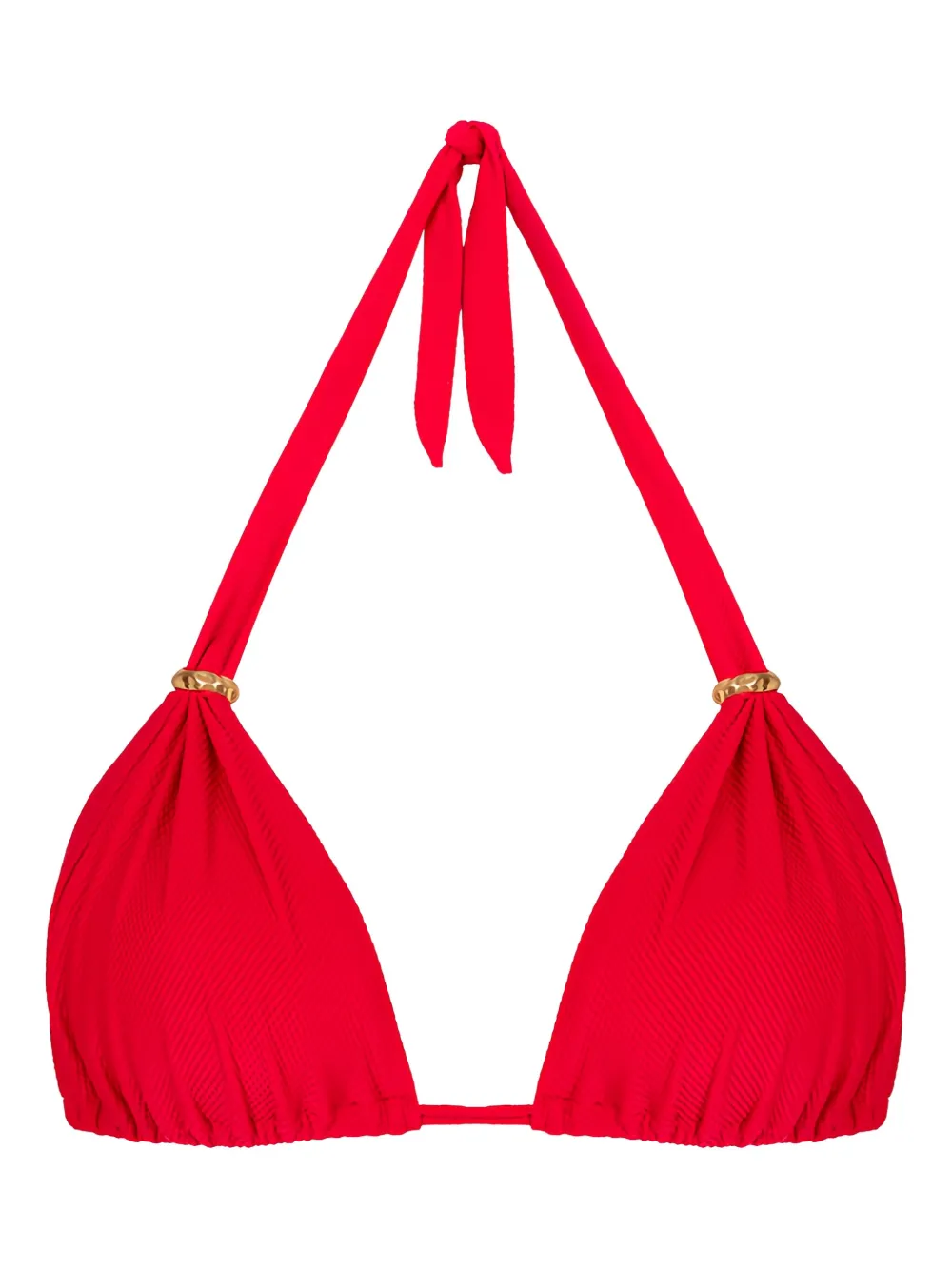 Lenny Niemeyer Top bikini a triangolo - Rosso