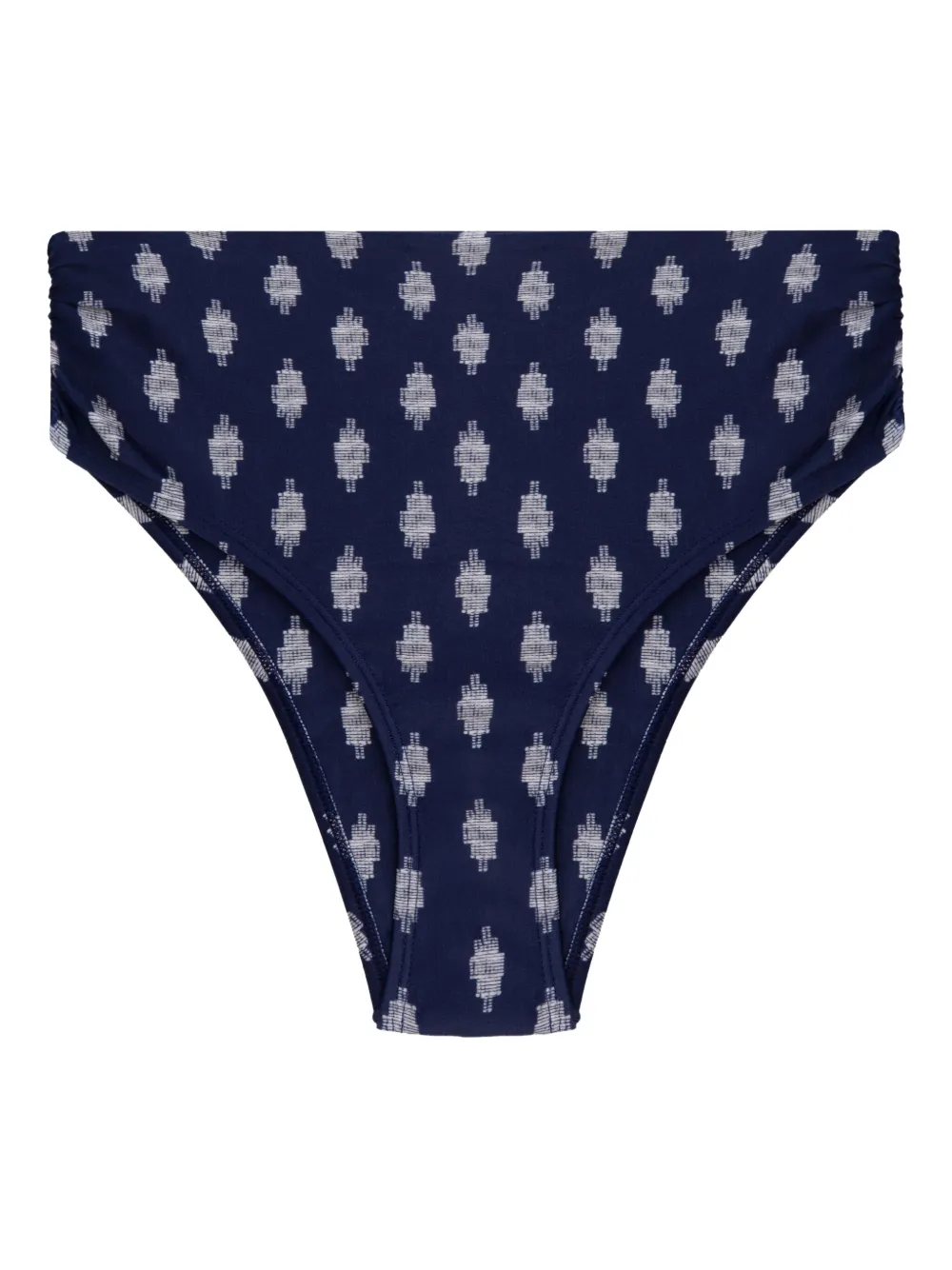 Lenny Niemeyer Slip bikini a vita alta Wally Compose - Blu