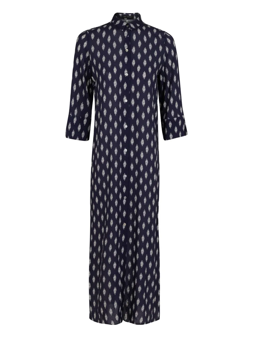 Lenny Niemeyer Chemisier midi a fantasia - Blu