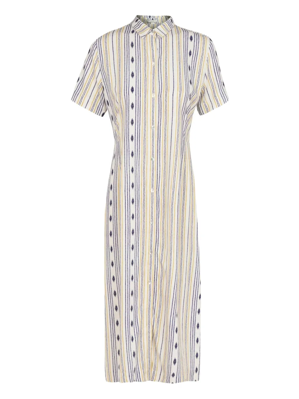 Lenny Niemeyer Chemisier midi a righe - Bianco