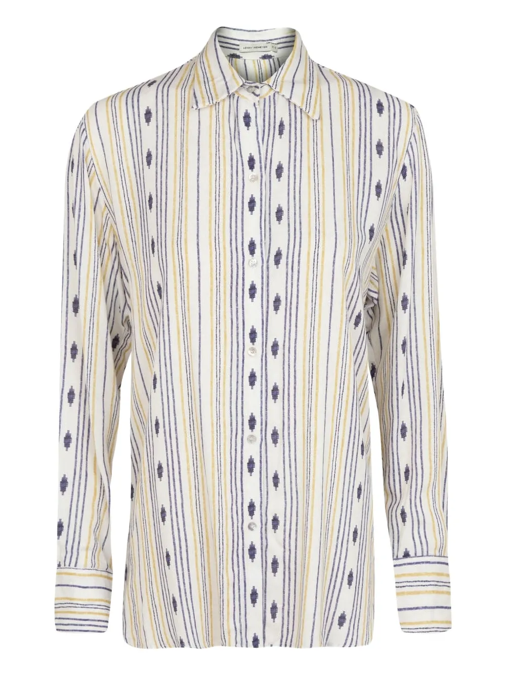 Lenny Niemeyer Camicia Wally a righe - Bianco