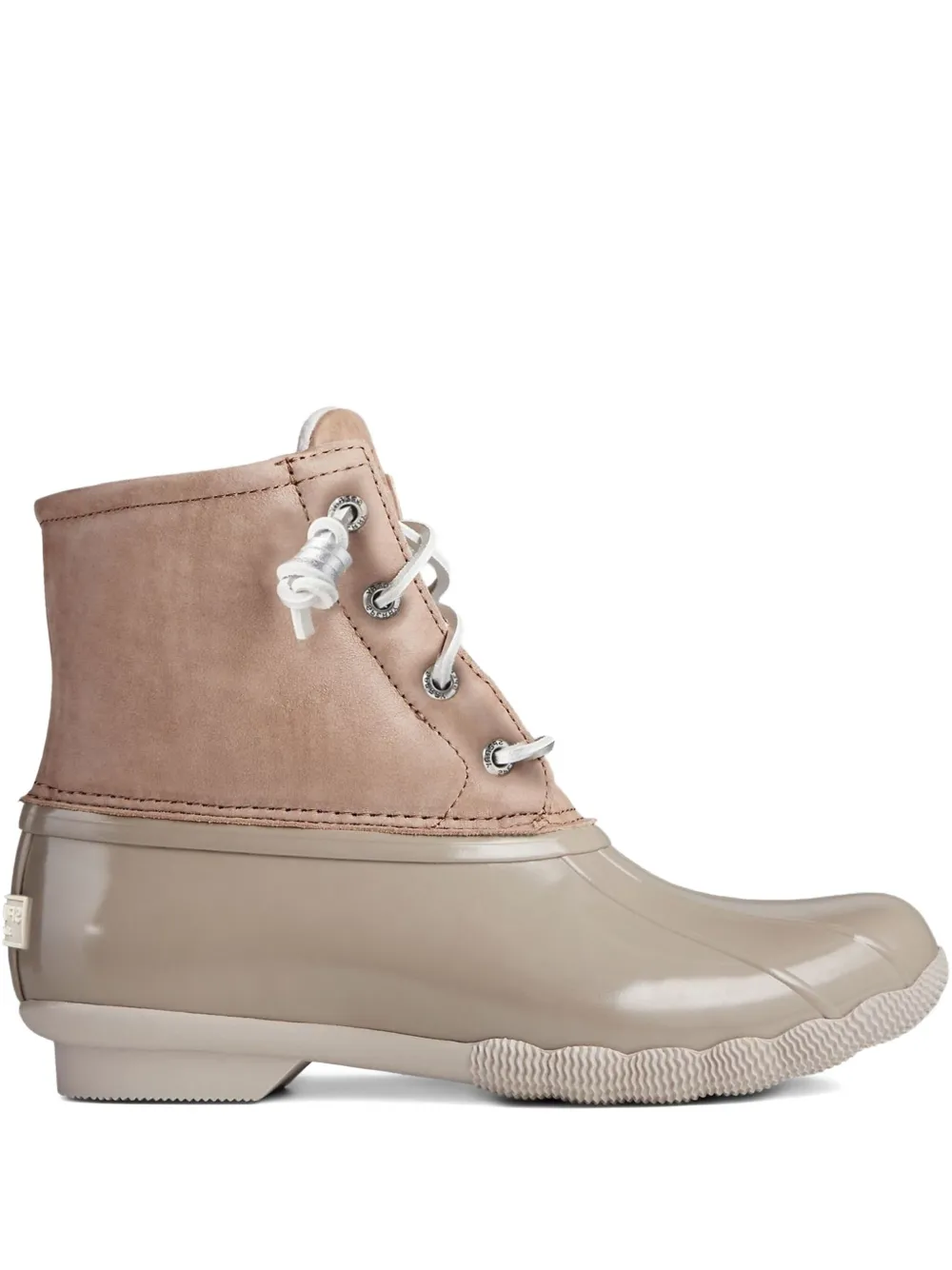 Sperry Saltwater "grey" Boots In Pink
