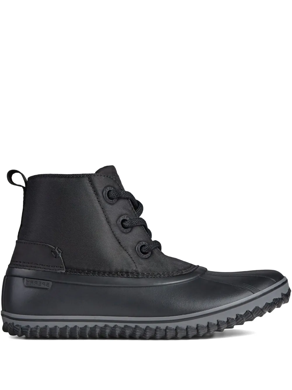 Sperry Schooner 3-eye "black" Boots