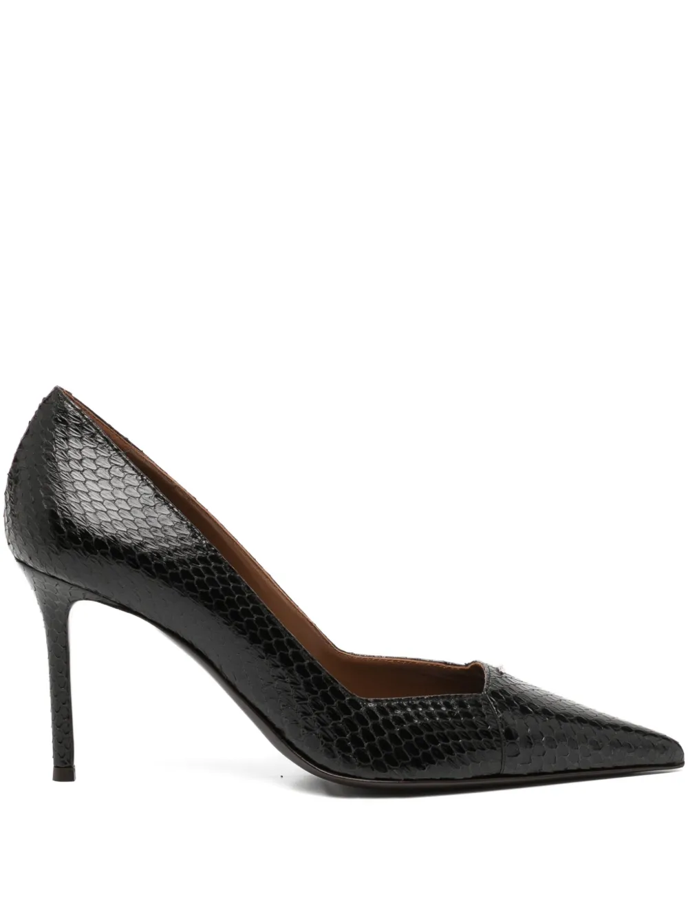 Giuseppe Zanotti 80mm pointed-toe pumps Black