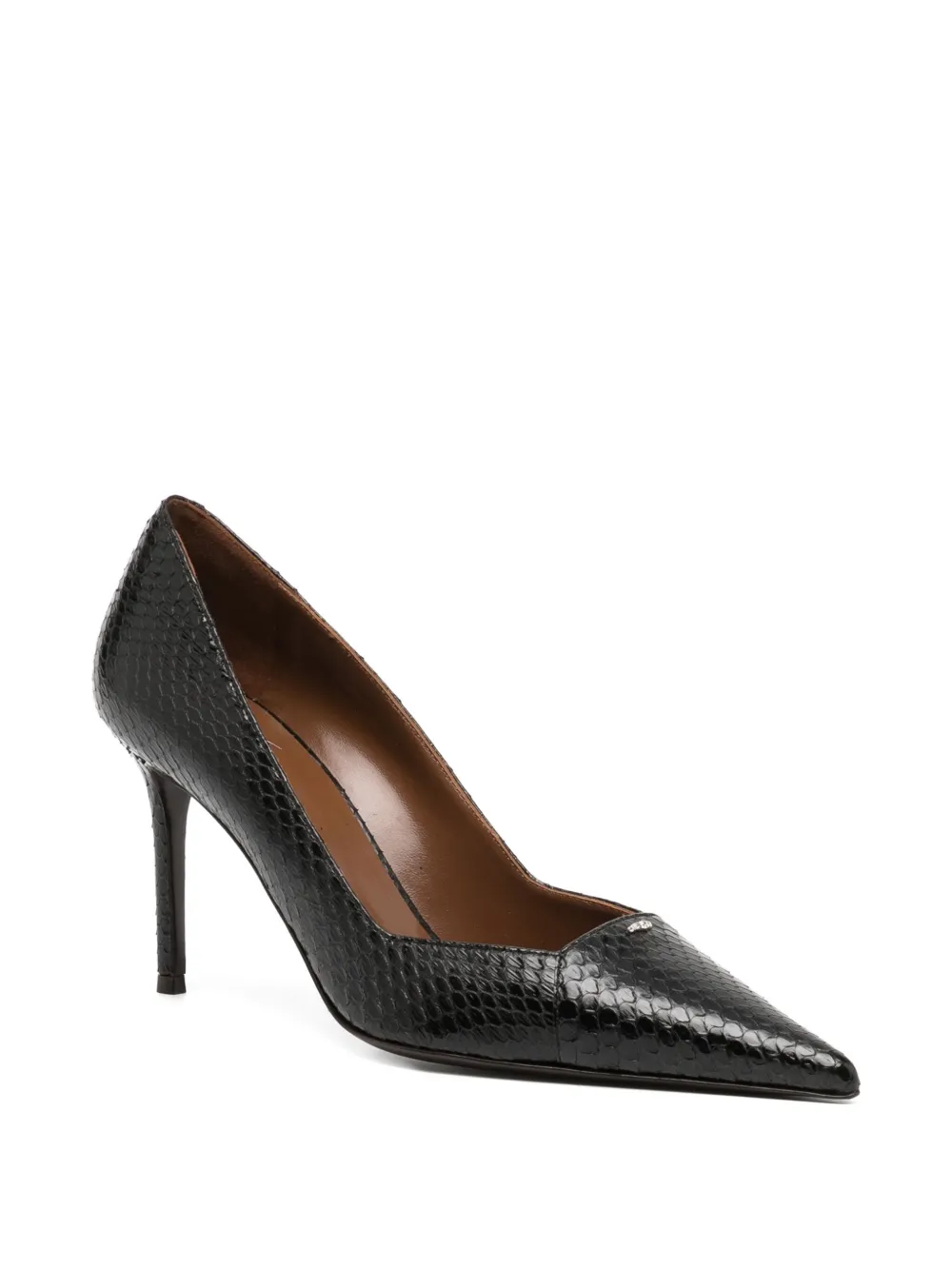 Giuseppe Zanotti 80mm pointed-toe pumps Black