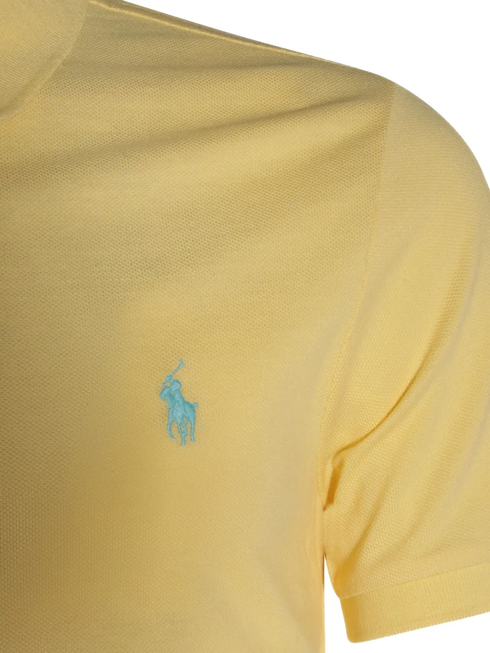 Polo Ralph Lauren Poloshirt met geborduurd logo Geel