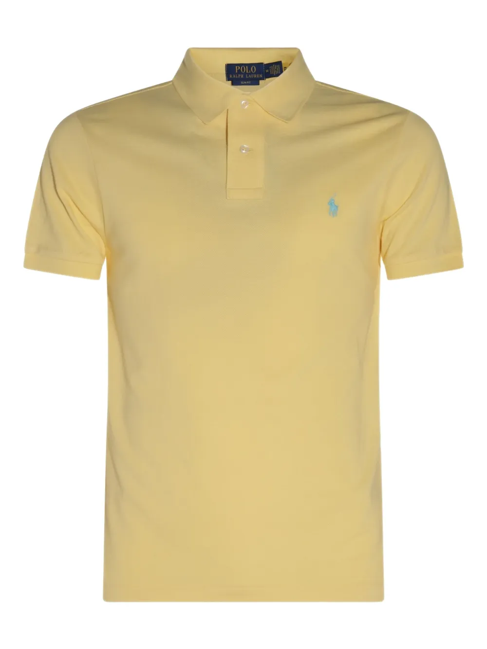 embroidered-logo polo shirt
