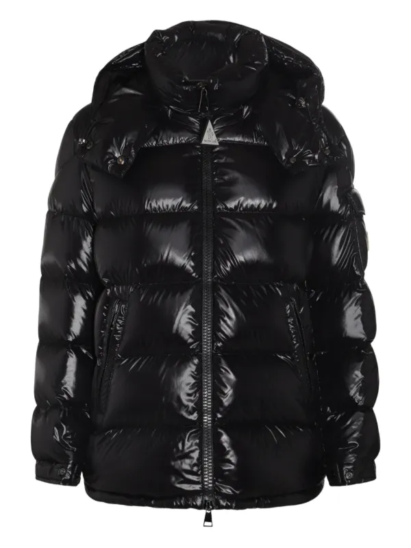 MONCLER パデッドジャケット　L Moncler フーデッド パデッドジャケット | ブラック | FARFETCH JP