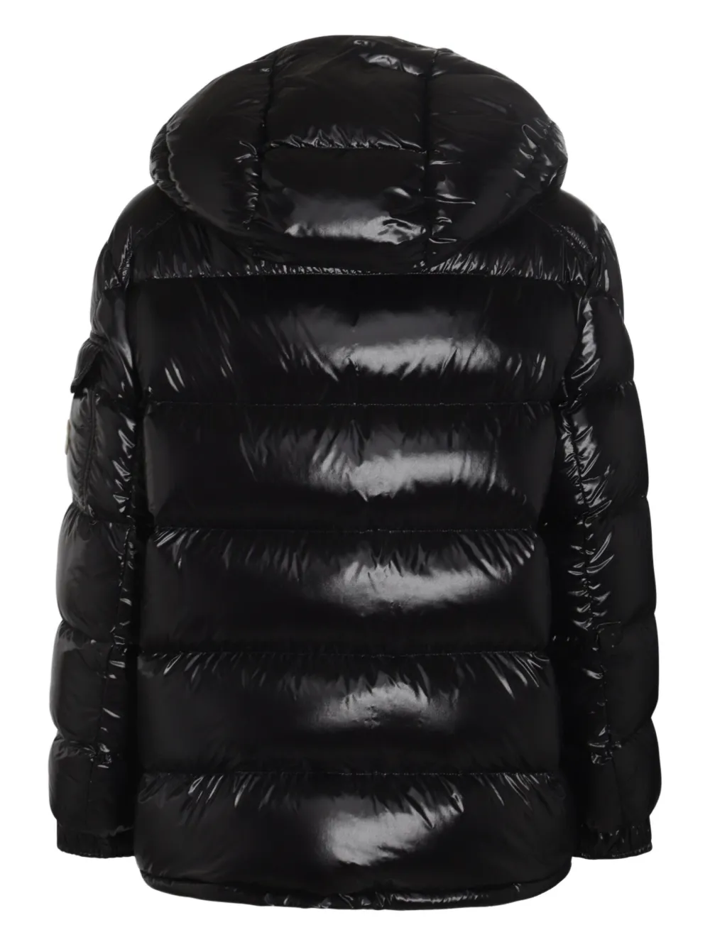 Moncler Donsjack met capuchon Zwart