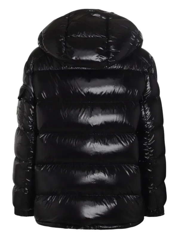 Moncler フーデッド パデッドジャケット | ブラック | FARFETCH JP