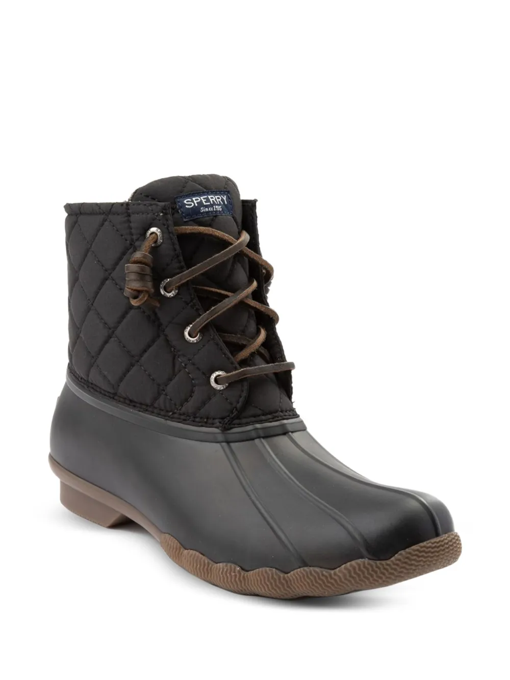 Sperry Top-Sider Saltwater "Black" laarzen Zwart