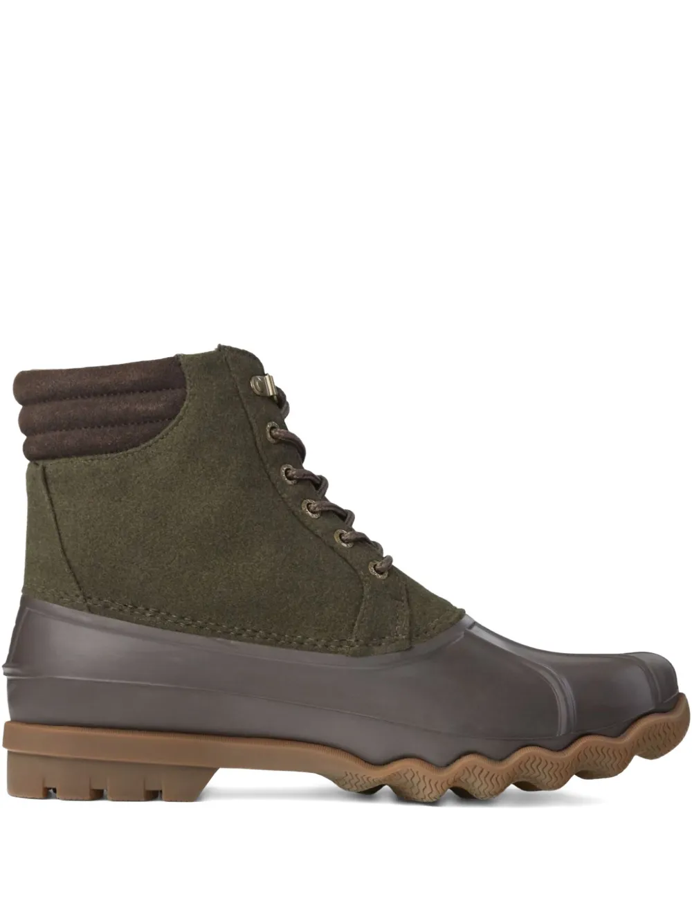 Sperry Top-Sider Avenue Duck "Green Brown" boots