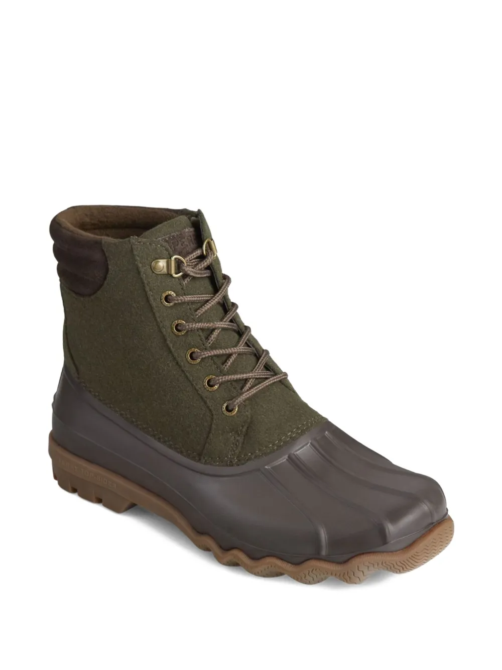 Sperry Top-Sider Avenue Duck "Green Brown" boots