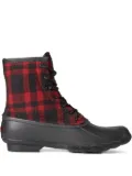 Sperry Top-Sider Saltwater plaid duck boots - Black