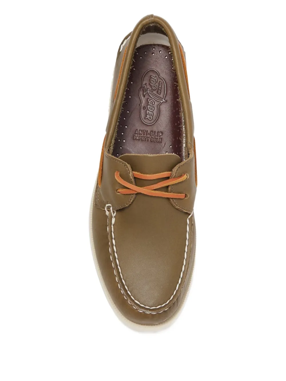 Sperry Top-Sider leather boat shoes Green