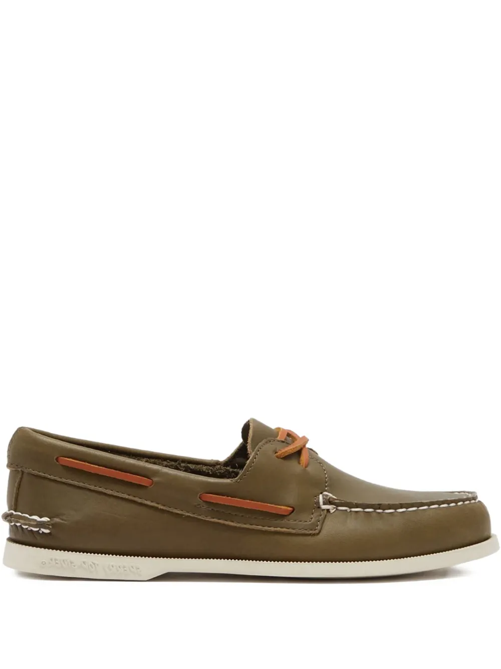 Sperry Top-Sider leather boat shoes Green