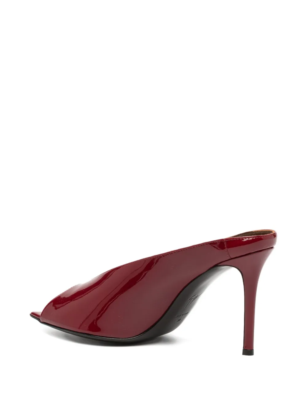 Giuseppe Zanotti 80mm peep-toe pumps Red