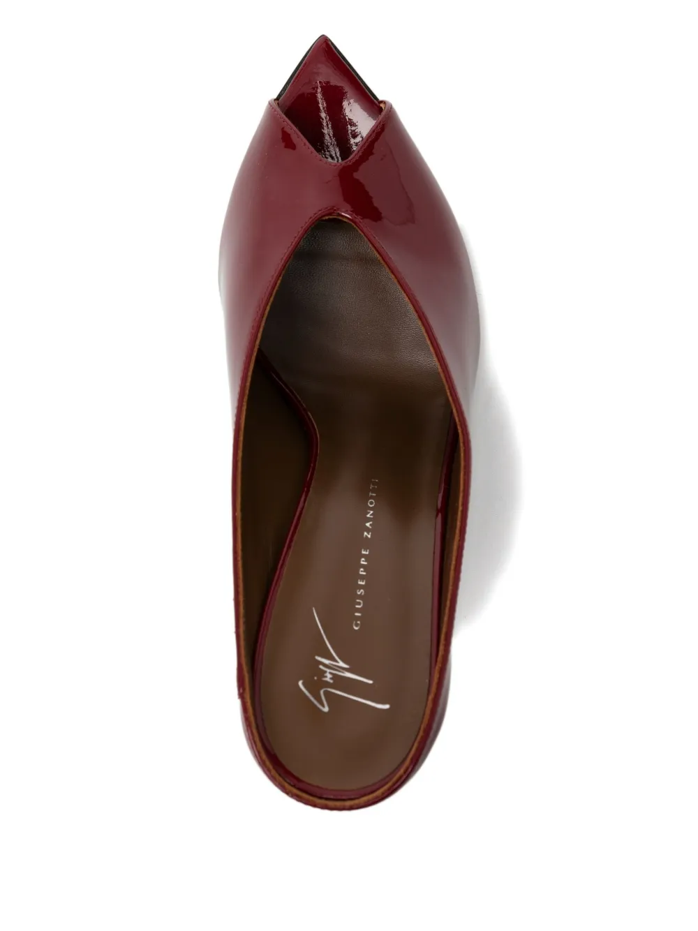 Giuseppe Zanotti 80mm peep-toe pumps Red