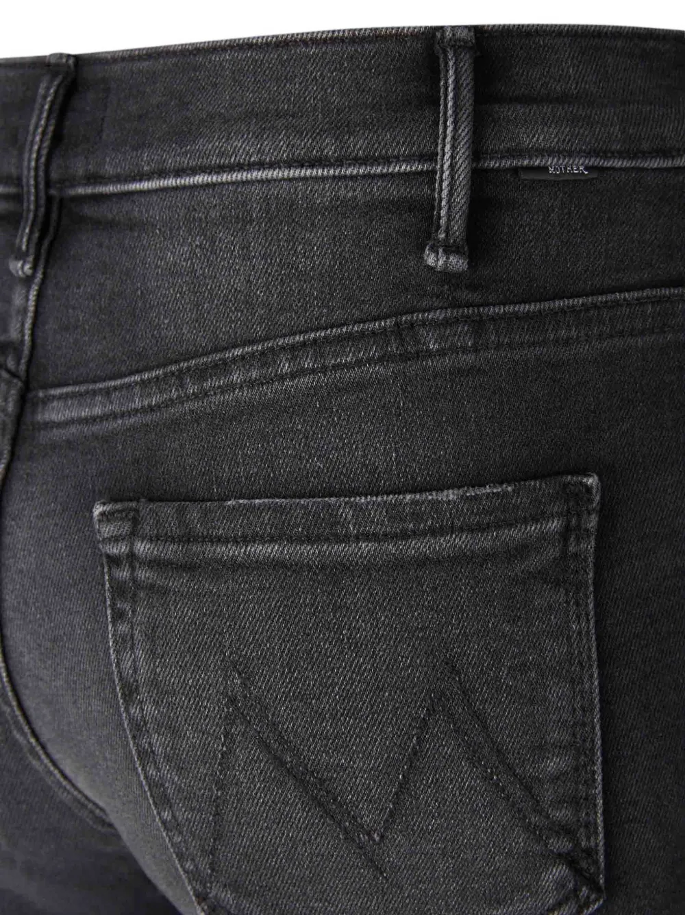 MOTHER Hustler Roller Sneak bootcut jeans Zwart