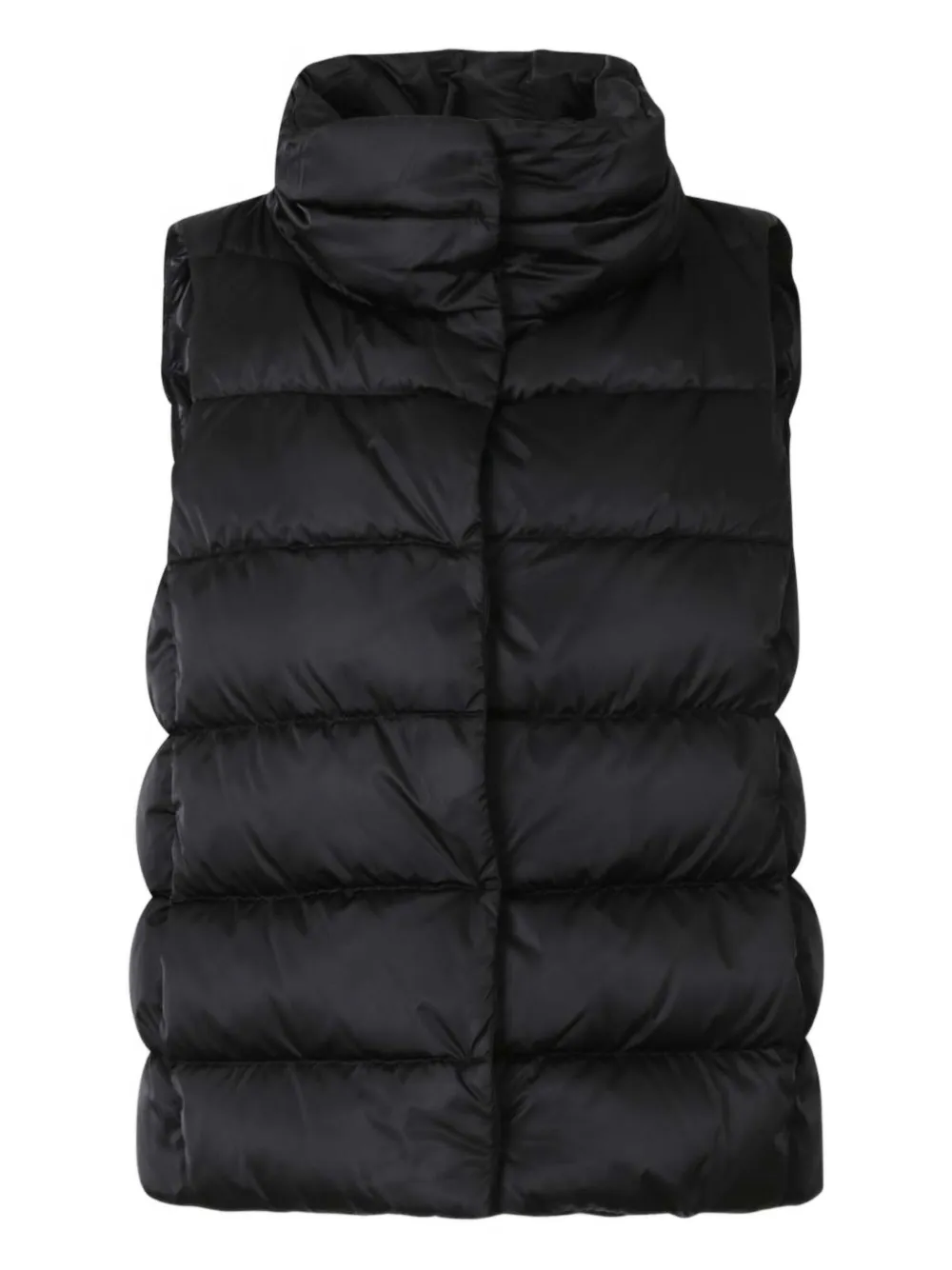 Herno Bodywarmer met capuchon Zwart