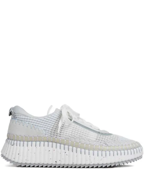 Chloé Nama mesh-panelled sneakers