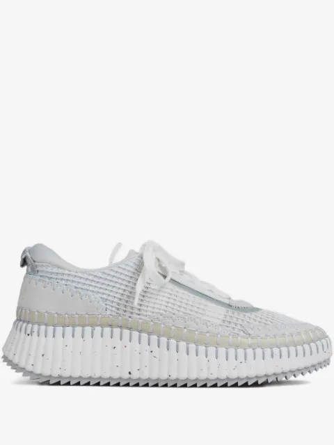 Chloé Nama mesh-panelled sneakers