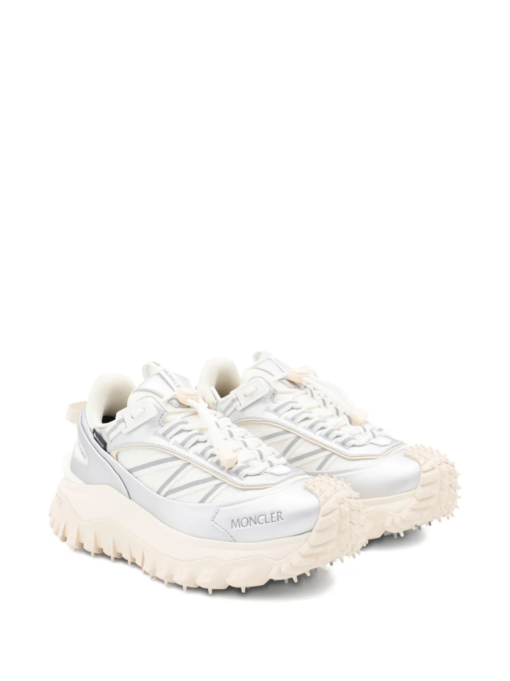 Moncler metallic-panelled sneakers | Low-Tops | Image 2