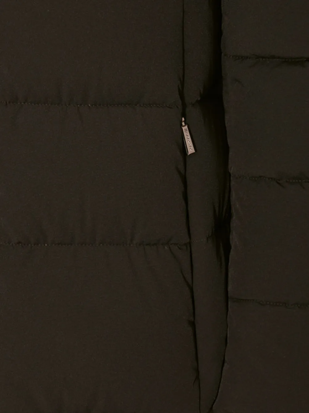 Moorer Long Zagara Down Jacket With Hood In Black