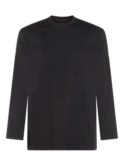 Y-3 logo-print long-sleeve T-shirt