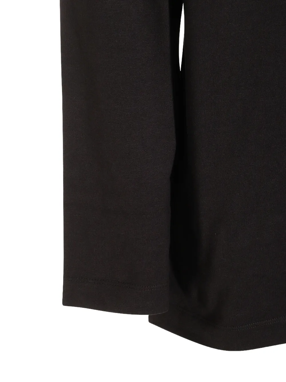 Y-3 Logo-print Long-sleeve T-shirt In Black