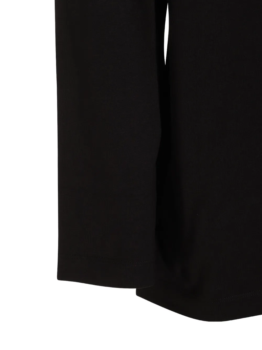 Y-3 Logo-print Long-sleeve T-shirt In Black