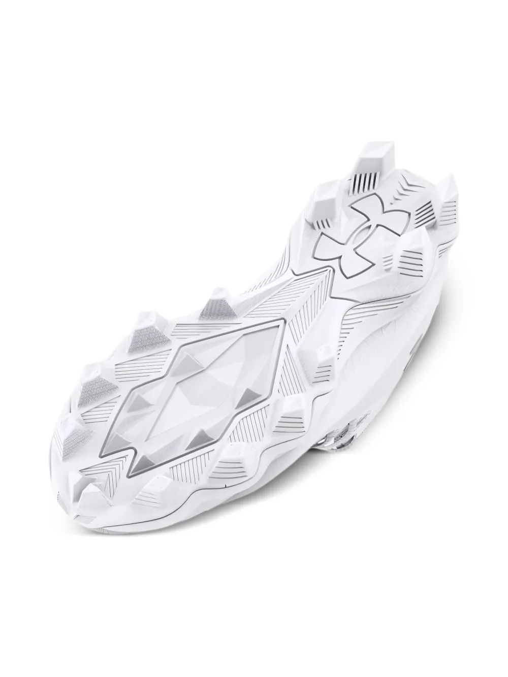 Under Armour Kids Spotlight Franchise 4 Rm "White Metallic Silver" sneakers Wit