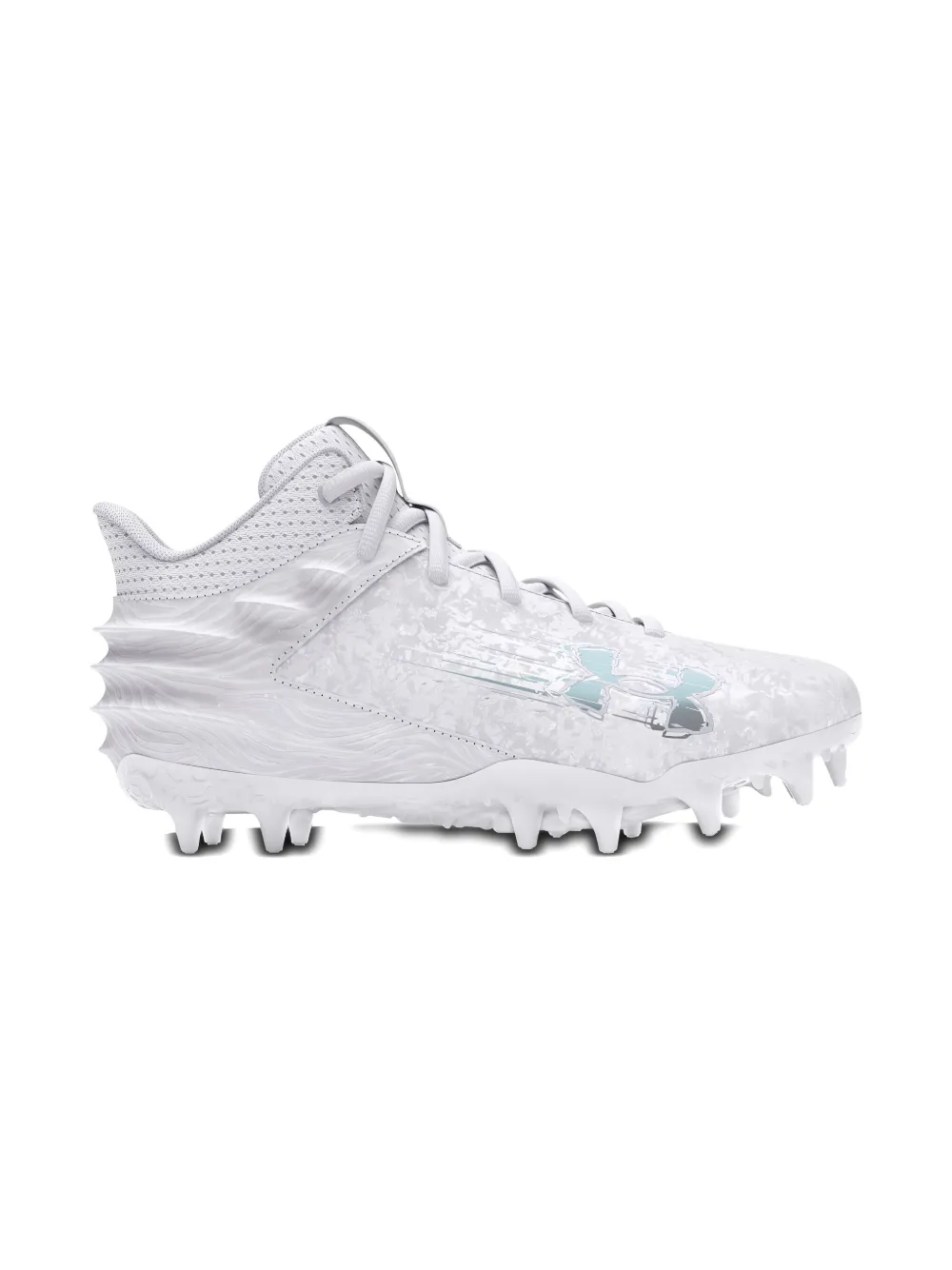 Under Armour Kids Blur Select Mc "White/Metallic Silver" cleats - ホワイト Under Armour Kids Blur Select Mc "White/Metallic Silver" cleats - ホワイト