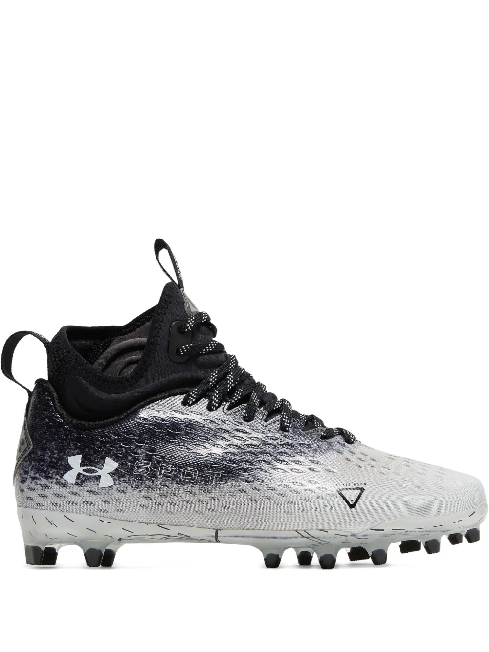 Under Armour Spotlight Lux Mc 2.0 "Black White" cleats
