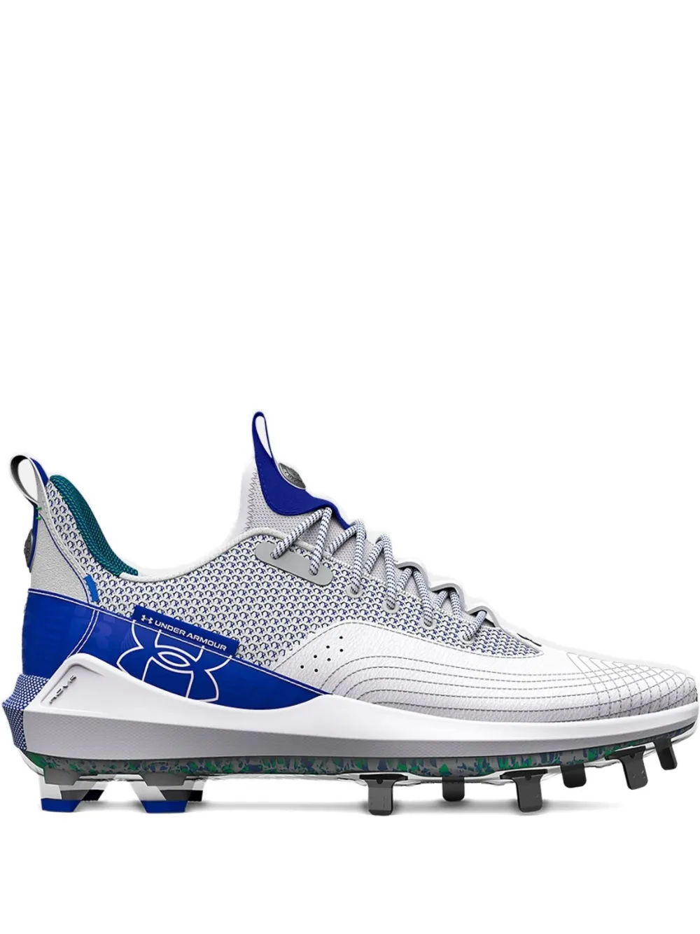 Under Armour Harper 7 Low Elite Tpu "Grey Royal" cleats