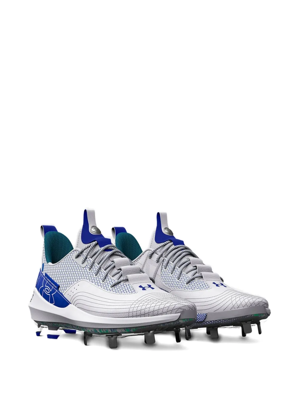 Under Armour Harper 7 Low Elite Tpu "Grey Royal" cleats