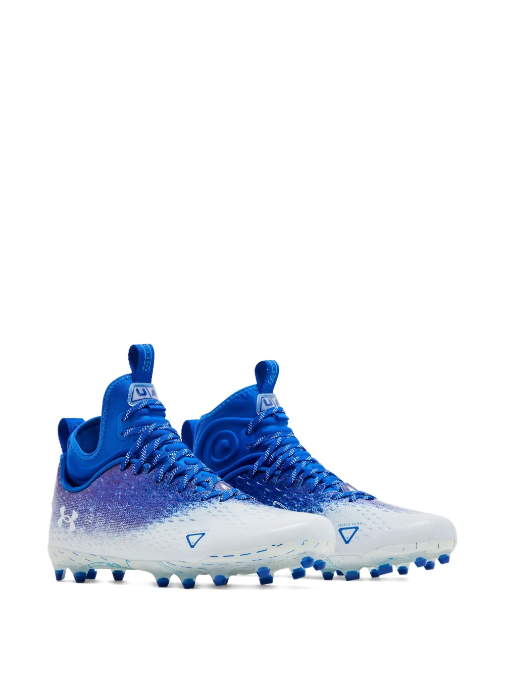 Under Armour Spotlight Lux Mc 2.0 "Blue White" cleats