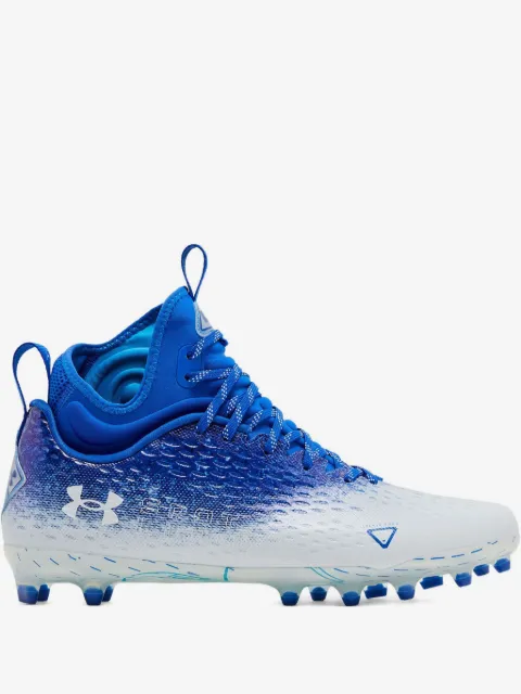 Under Armour Spotlight Lux Mc 2.0 "Blue/White" cleats