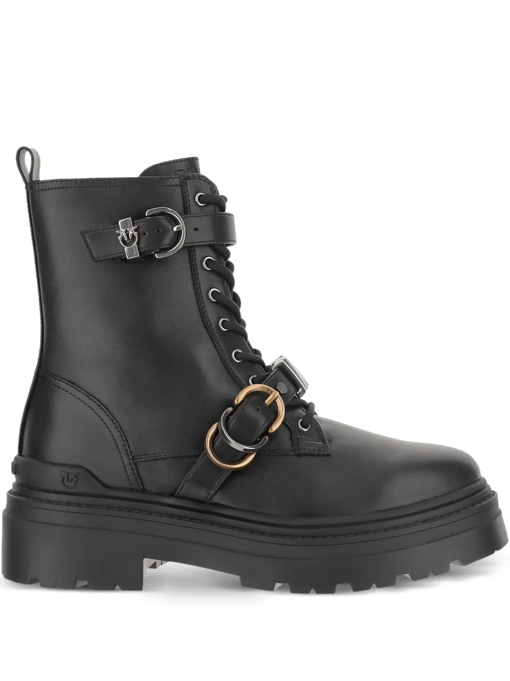 PINKO buckle-details boots Black