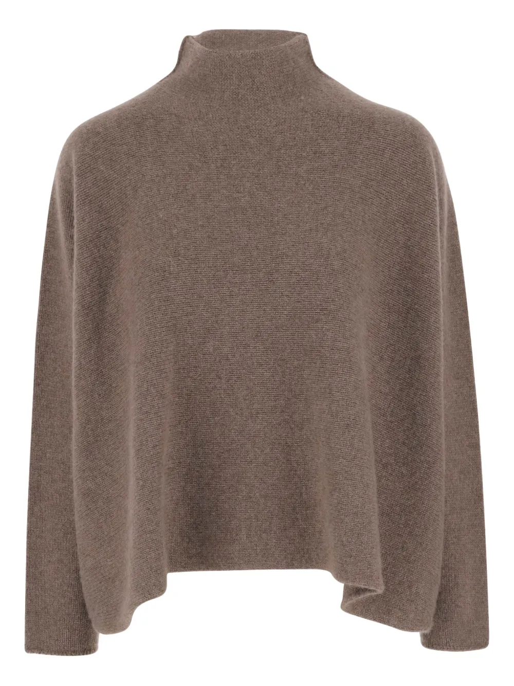 Giorgio Armani mock-neck ribbed sweater Bruin