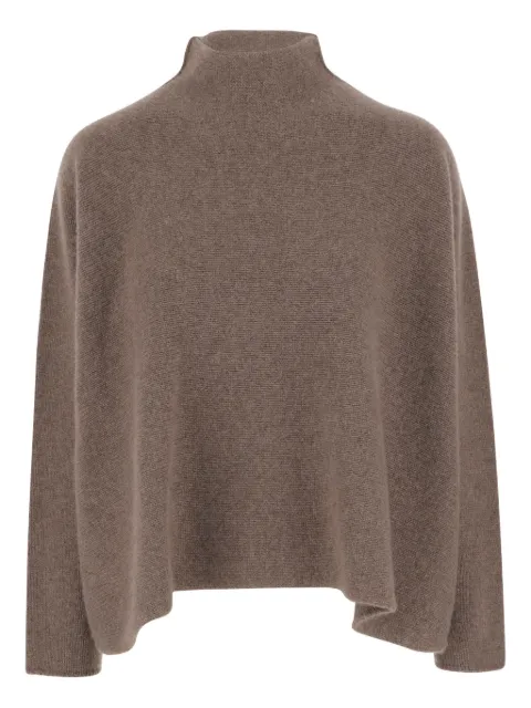 Giorgio Armani mock-neck ribbed sweater