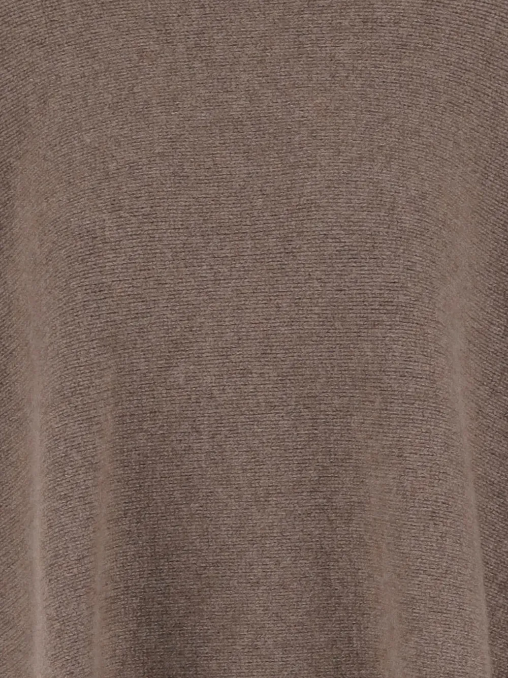 Giorgio Armani Geribbelde trui met opstaande hals Bruin