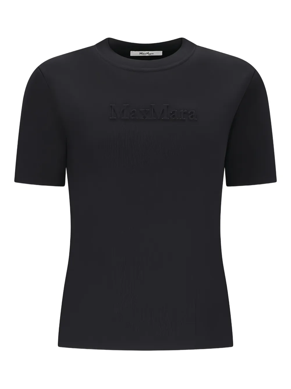 Max Mara embossed-logo T-shirt | Black | Image 1