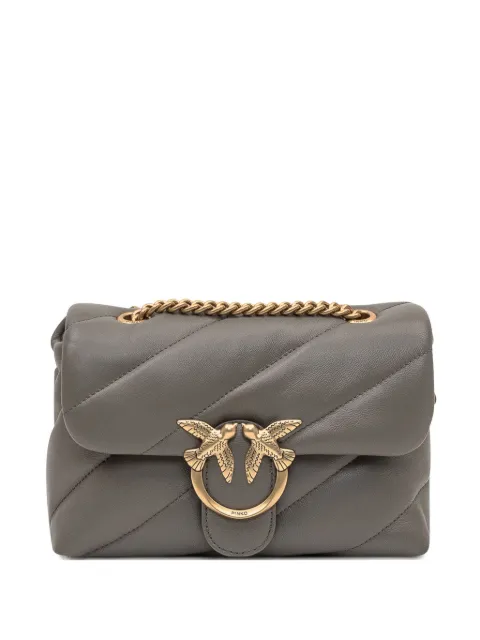 PINKO Love quilted logo-embellished shoulder bag