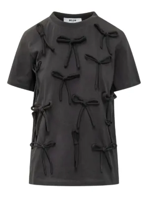 MSGM リボントップス 韓国 A'GEM/9 × .kom 『.KOM/ドットケーオーエム』 クロップバック
